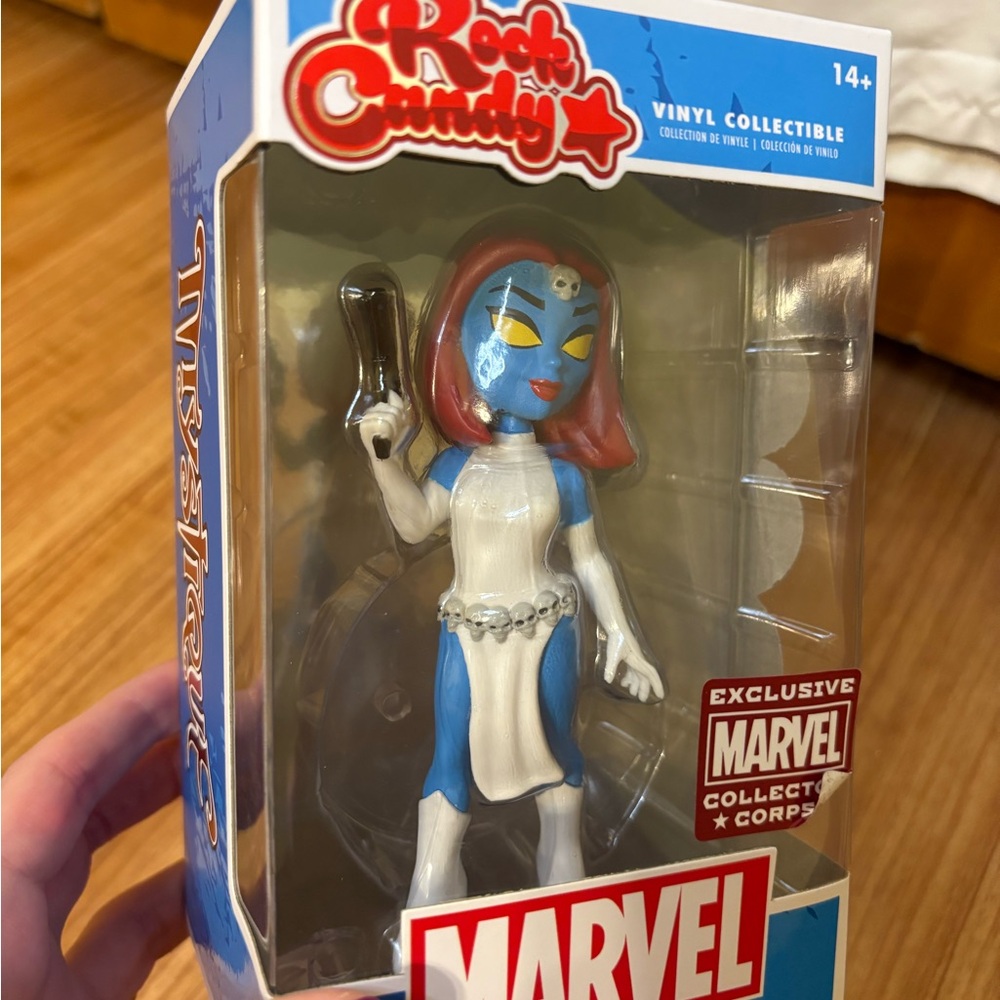 Marvel Rock Candy Mystique Vinyl Figure‎ Collector Corps exclusive